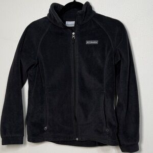Boys Columbia Midnight Black Fleece Jacket